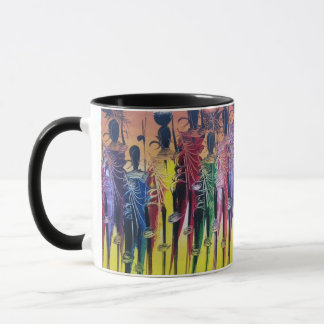 Combo-Tasse (Masai-Druck) Tasse