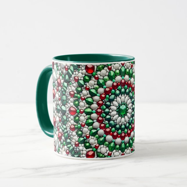 Combo-Tasse mit italienischen Farben Tasse (Vorderseite Links)