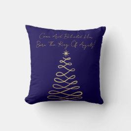 Come And Behold Him | Christmas Throw Pillow Kissen