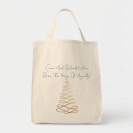 Come And Behold Him | Christmas Tote Bag Tragetasche