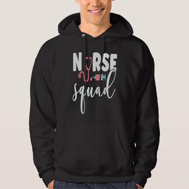Come Join The Nurse Squad Hoodie (Vorderseite)