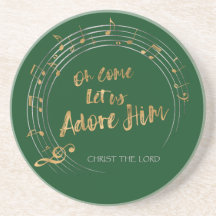 COME LIESS US ADORE IHM Weihnachtsmann Elegant Sto