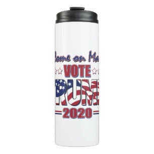 Come-On-Man-Vote-TRUMP Thermosbecher