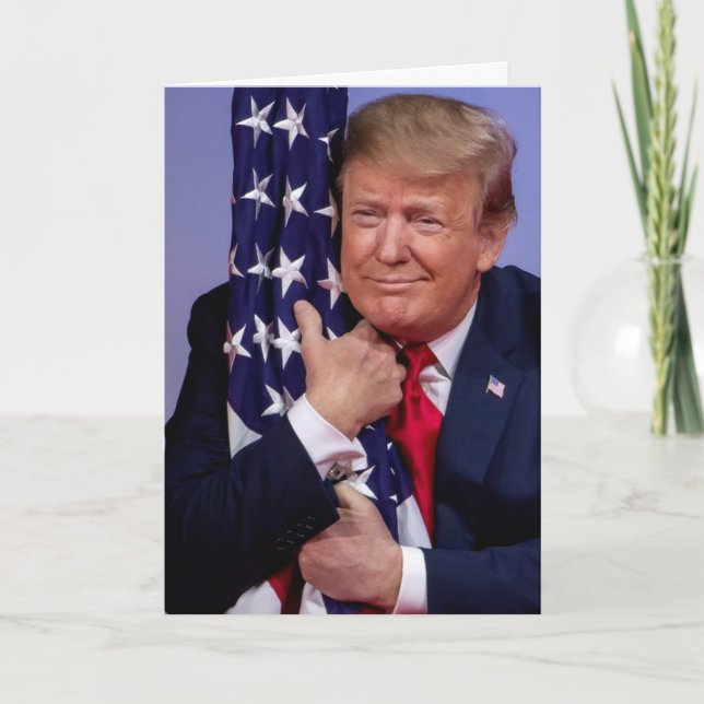Come on Man - wählen Sie Trump - Trump 2020 Dankeskarte (Vorderseite)