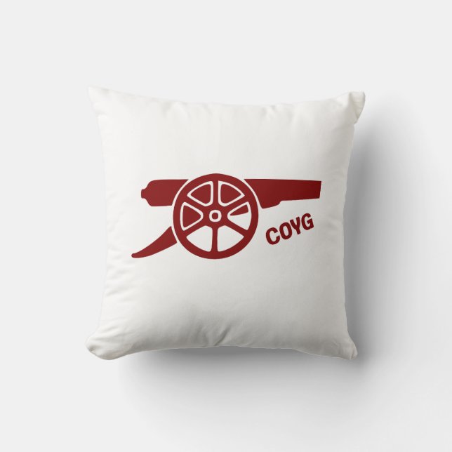 Come On You Gunners COYG Kissen (Vorderseite)