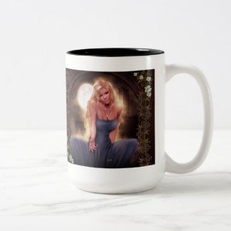 Come sitzen mit mir zweifarbige tasse