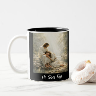 Come to Me and Rest - Mug