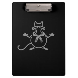 Comedian Cat Klemmbrett