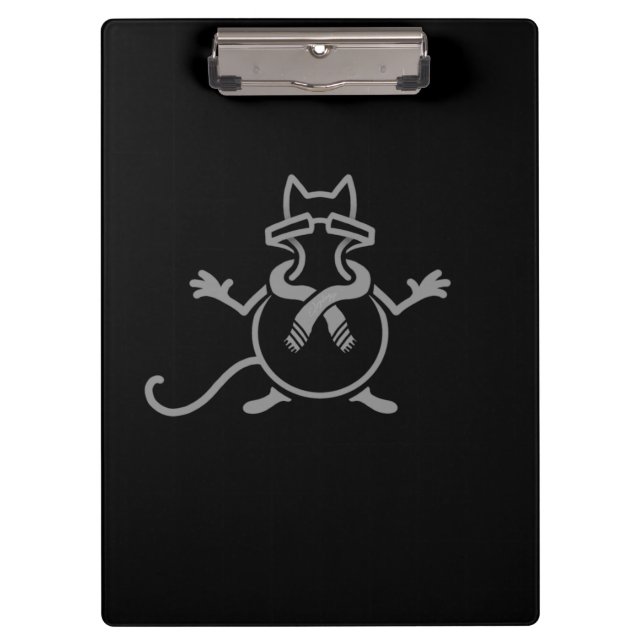 Comedian Cat Klemmbrett (Vorderseite)