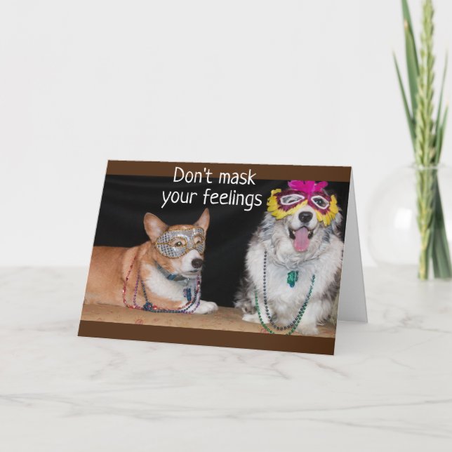 COMEDIC CORGIES: "21" IST NICHT SO SCHLECHT KARTE (Vorderseite)