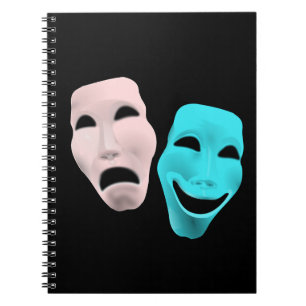 comedy-157719 comedy konfrontiert Theater Tragödi Notizblock