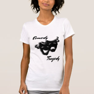 Comedy and Tragedy Mask Theater T-Shirt