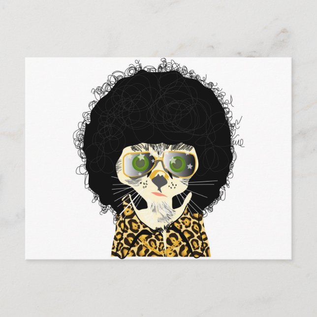 Comedy Cat Postkarte (Vorderseite)