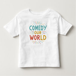 Comedy Our World Kleinkind T-shirt