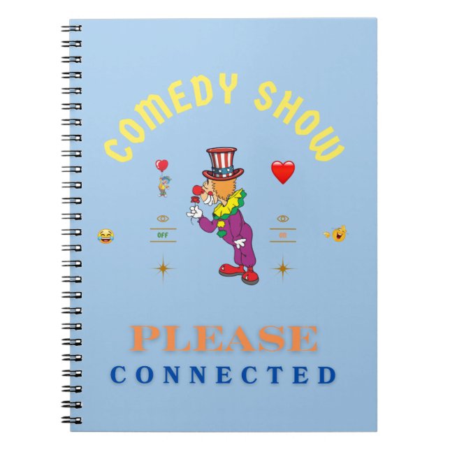 COMEDY SHOW NOTIZBLOCK (Vorderseite)