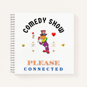 COMEDY SHOW NOTIZBUCH