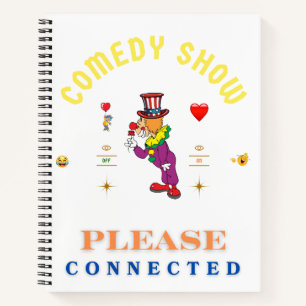 Comedy Show Notizbuch