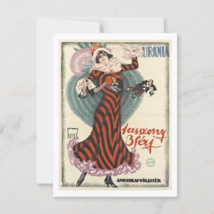 Comedy Theater Anfang des 20. Jahrhunderts Inspiri Postkarte