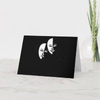 Comedy Tragedy Masks Schauspieler Geschenk