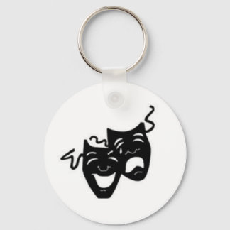 Comedy Tragedy Masks Schlüsselanhänger