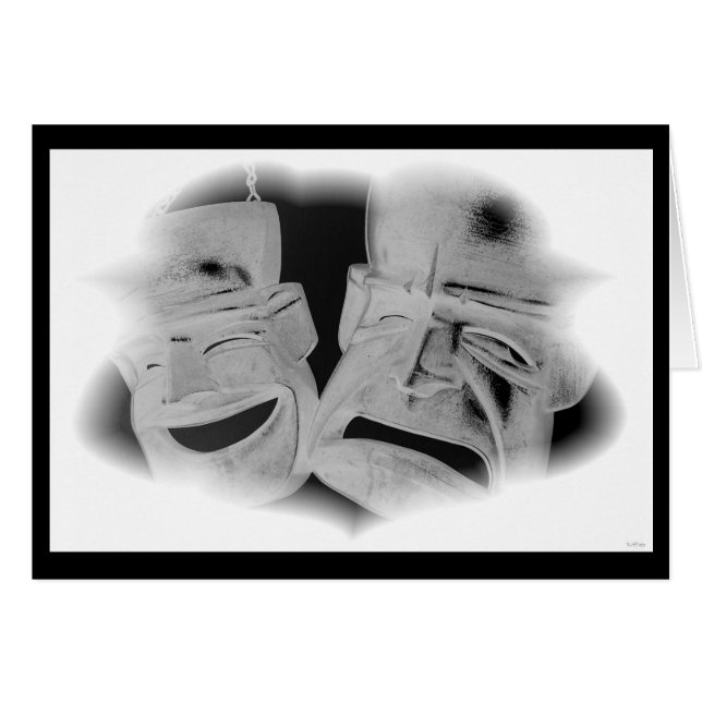 Comedy und Tragedy (Vorderseite (Horizontal))