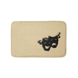 Comedy und Tragedy Theater Leather Badematte