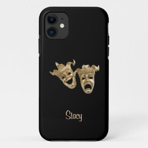 Comedy und Tragedy Unique Theater Monogram Case-Mate iPhone Hülle