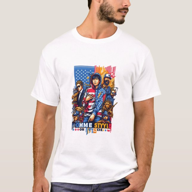 Comedy Unser Stil T-Shirt (Vorderseite)