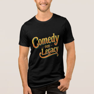 Comedy Unser Vermächtnis - Fett & Funny Statement  Tri-Blend Shirt