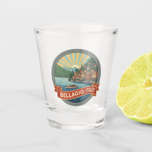 Comer See Bellagio Italien Schnapsglas
