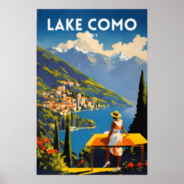 Comer See Italien Poster