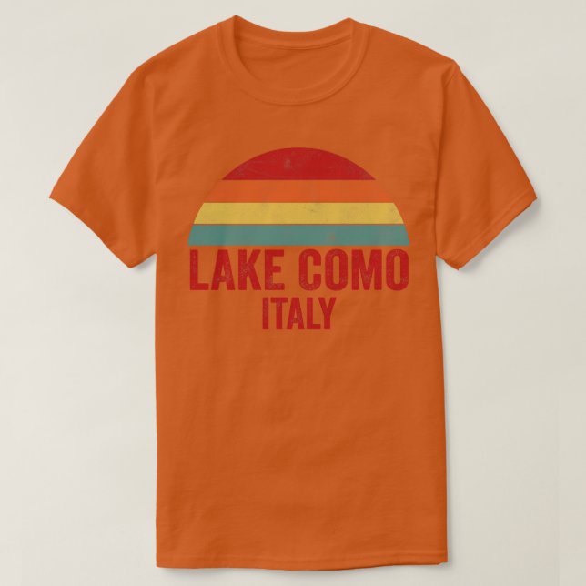 Comer See Italien T-Shirt (Design vorne)