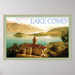 Comer See ~ Vintage Travel Poster
