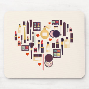 Comestics Herz Mousepad