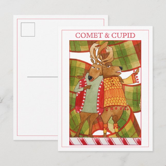COMET CUPID Postkarte (Vorne/Hinten)