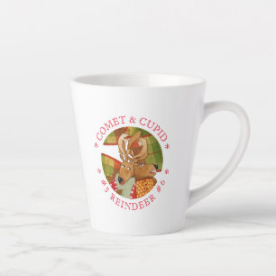 COMET CUPID REINDEER Latte Tasse