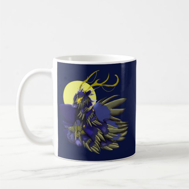 Comet Dark Fantasy Collection Reindeer Mug Kaffeetasse (Links)