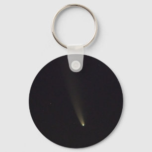 Comet NEOWISE in Night Sky Schlüsselanhänger