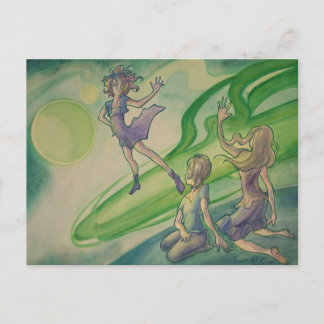Comet Passerby Postkarte