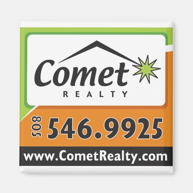 Comet Realty-Magnet Magnet (Vorne)