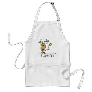 Comet Rentier Weihnachts T-Shirts und Geschenke Schürze
