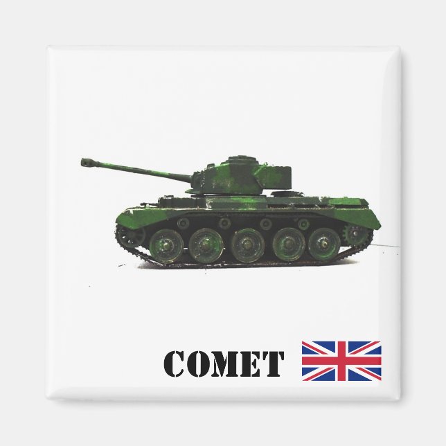 Comet Tank Magnet # 9 (Vorne)