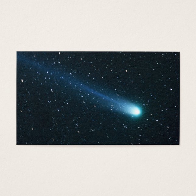 Comète dans le ciel nocturne (Devant)