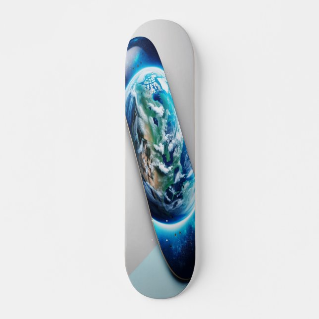 Comet's Celestial Dance Skateboard (Vorne)