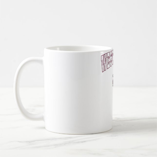 Comets der West Carter High School Kaffeetasse (Links)