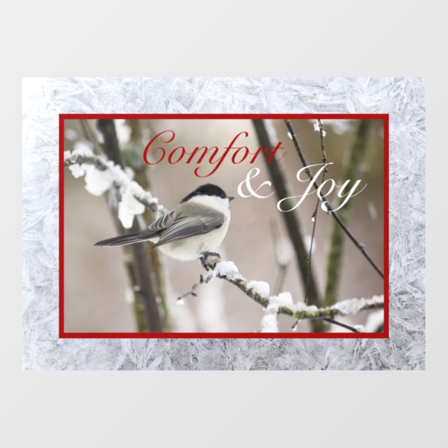 Comfort & Joy Window Cloning Fensteraufkleber (Blatt)