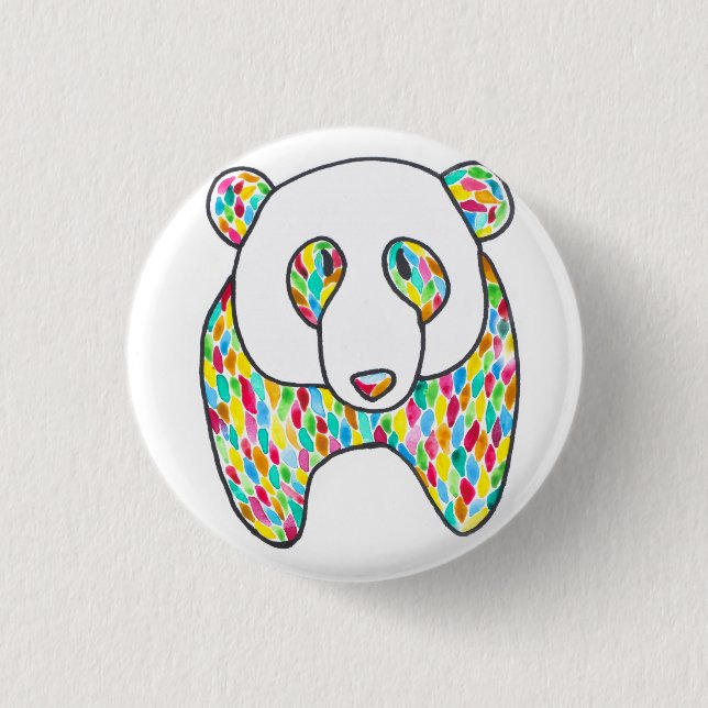 Comfort Panda Button von Megaflora (Vorderseite)