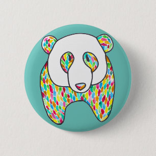 Comfort Panda von Megaflora-Design-Button Button