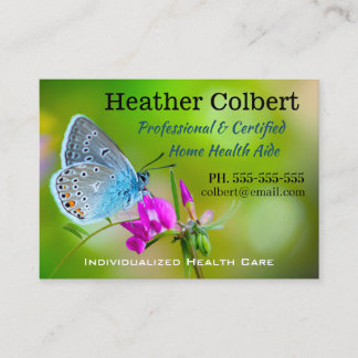 Comfort Wings Caregiver  Visitenkarte