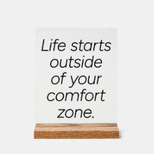 Comfort Zone Akryllische Markierung
